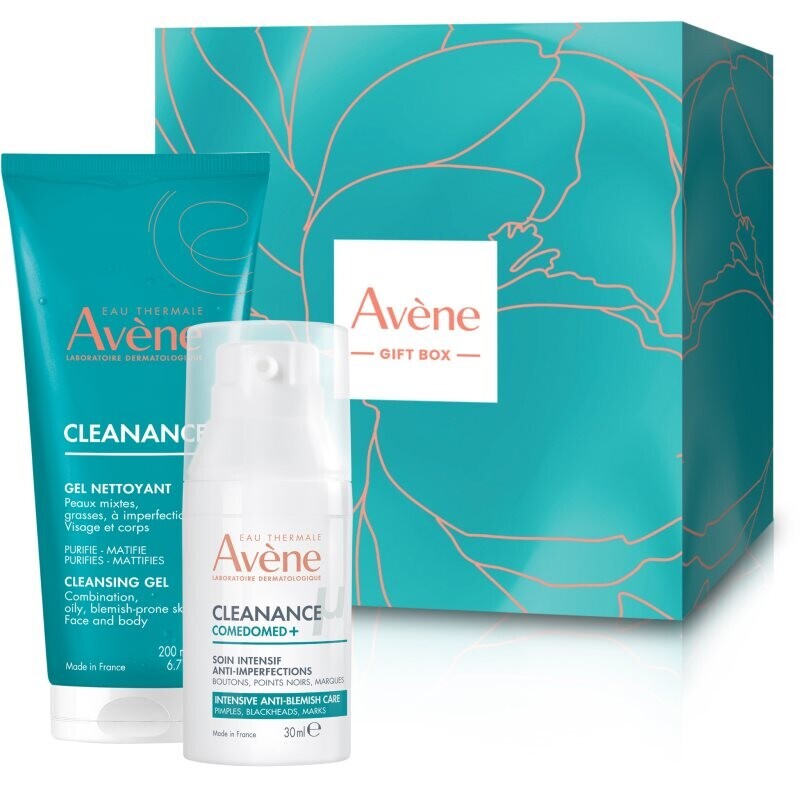 Avène Cleanance Gift Box Christmas gift set for oily acne-prone skin