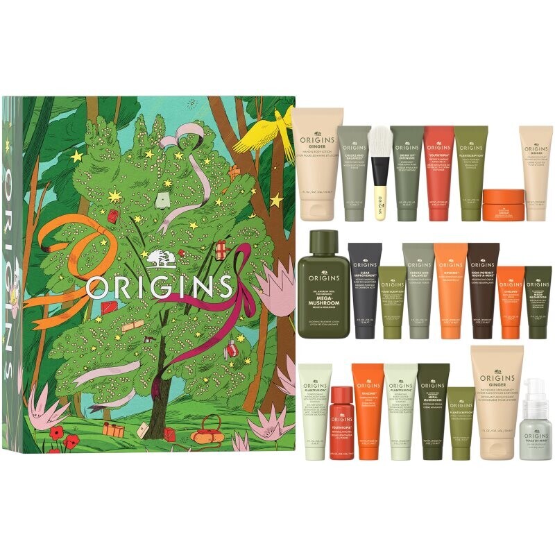 Origins Holiday Advent Calendar 24 days of Origins advent calendar