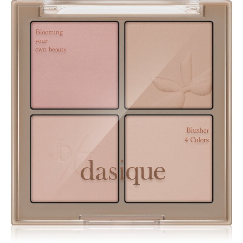 Dasique Blending Mood Cheek blusher palette for healthy look shade 10 Muted Nuts 10 g