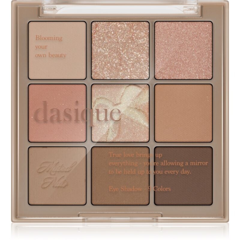 Dasique Eye Shadow Pallete eyeshadow palette shade 24 Muted Nuts 7 g