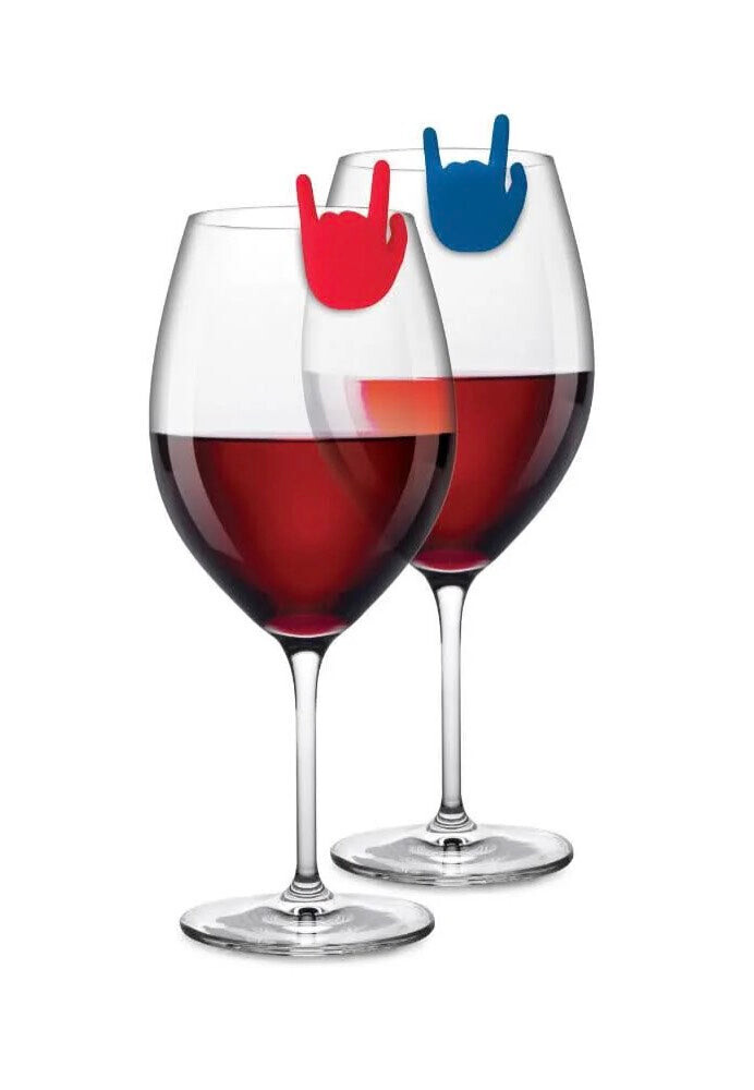 Winkee Rocks - Rock Hand Set Of 8 - Glass Marker