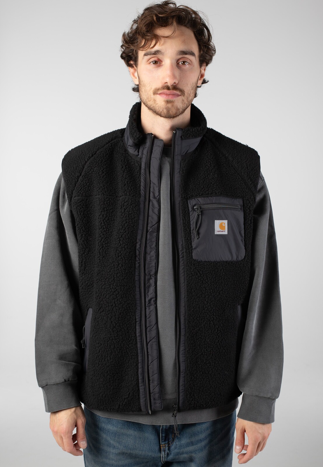 Carhartt WIP - Prentis Vest Liner Black/Black - Vest