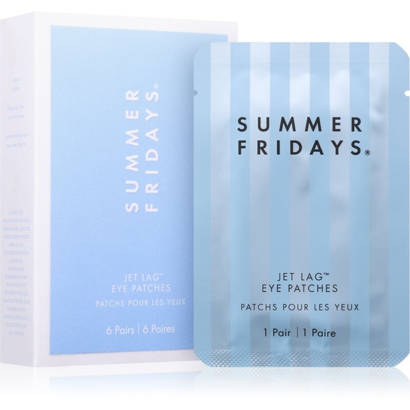 Summer Fridays Jet Lag Eye Patches hydrogel pads for the eye area 6x2 pc