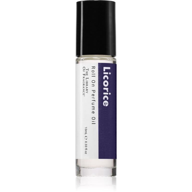 The Library of Fragrance Licorice body oil roll-on unisex 10 ml