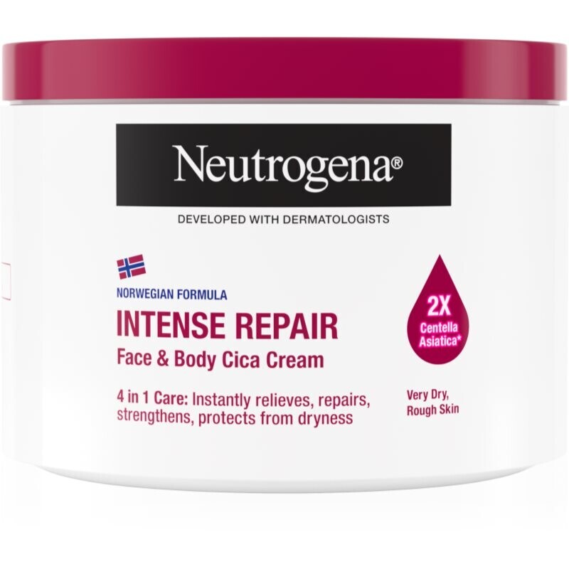Neutrogena Intense Repair Cica caring body cream for dry skin 400 ml