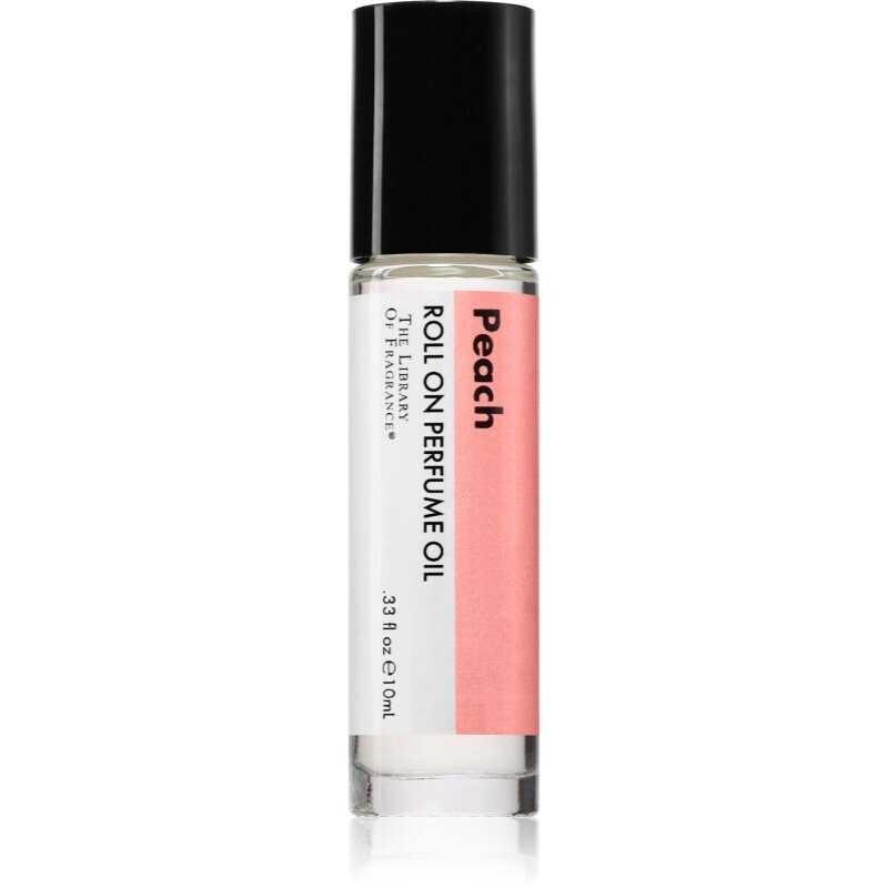 The Library of Fragrance Peach body oil roll-on unisex 10 ml