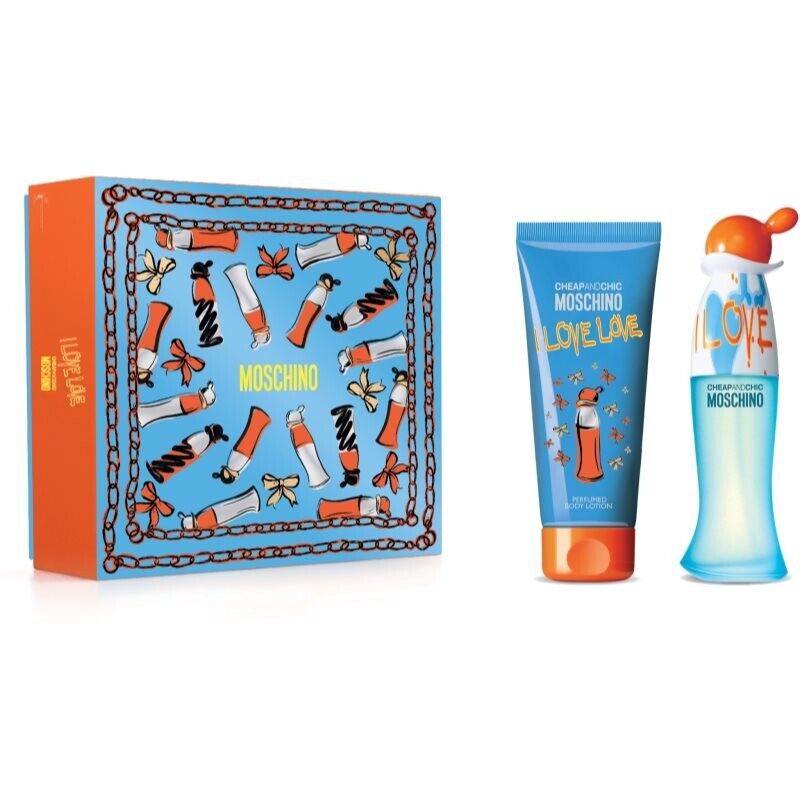 Moschino I Love Love gift set for women