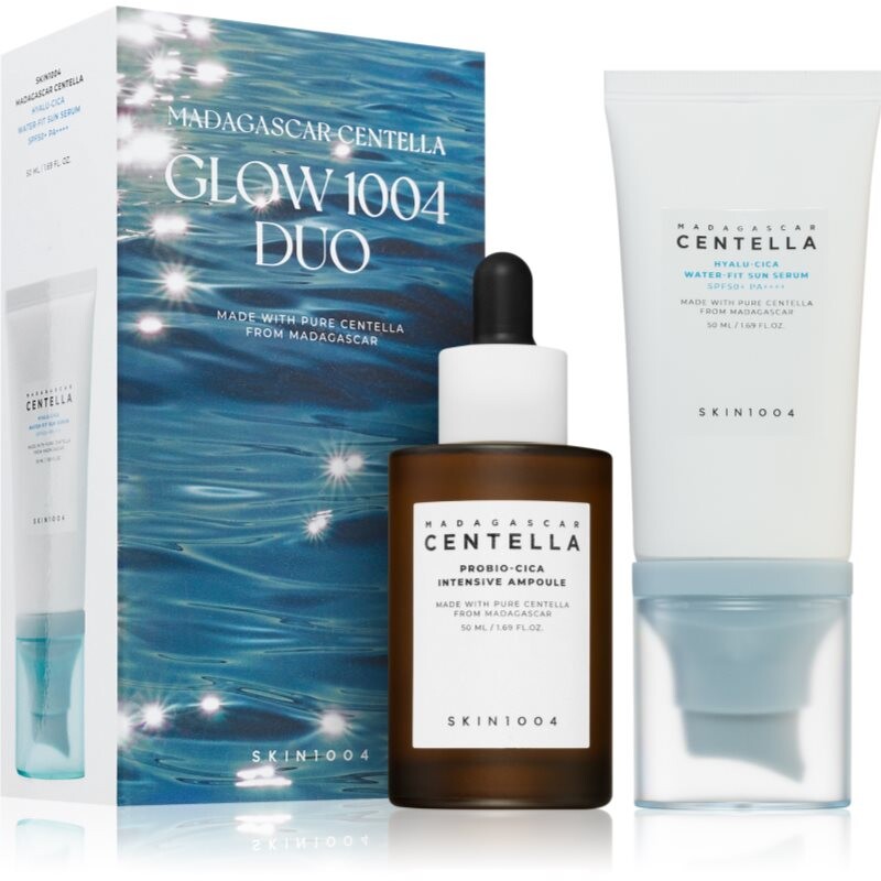 SKIN1004 Madagascar Centella Glow 1004 Duo gift set with a brightening effect