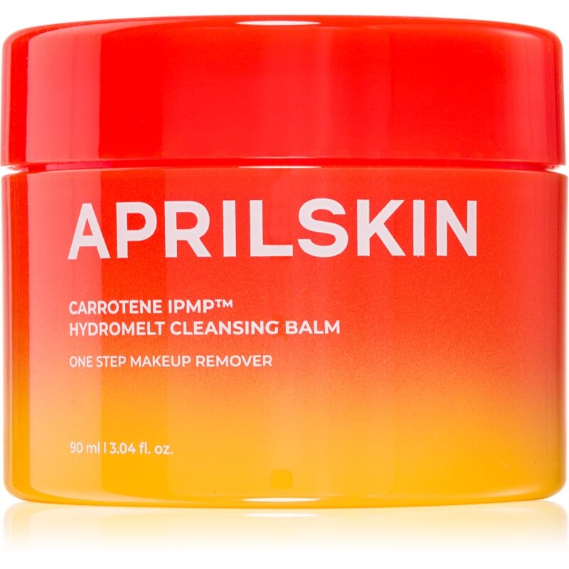 APRILSKIN Carrotene IPMP Hydromelt Cleansing Balm makeup removing cleansing balm for enlarged pores 90 ml