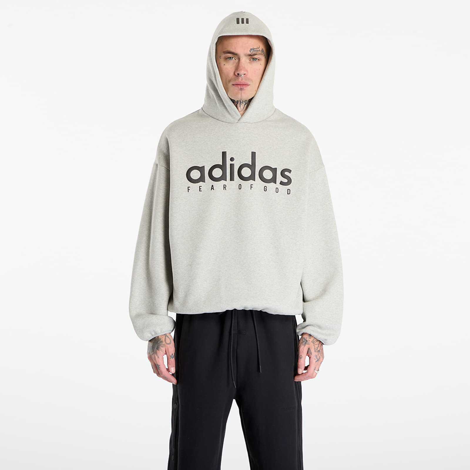 Sweatshirt adidas x Fear Of God Athletics Cotton Fleece Hoodie Medium Grey Heather XL