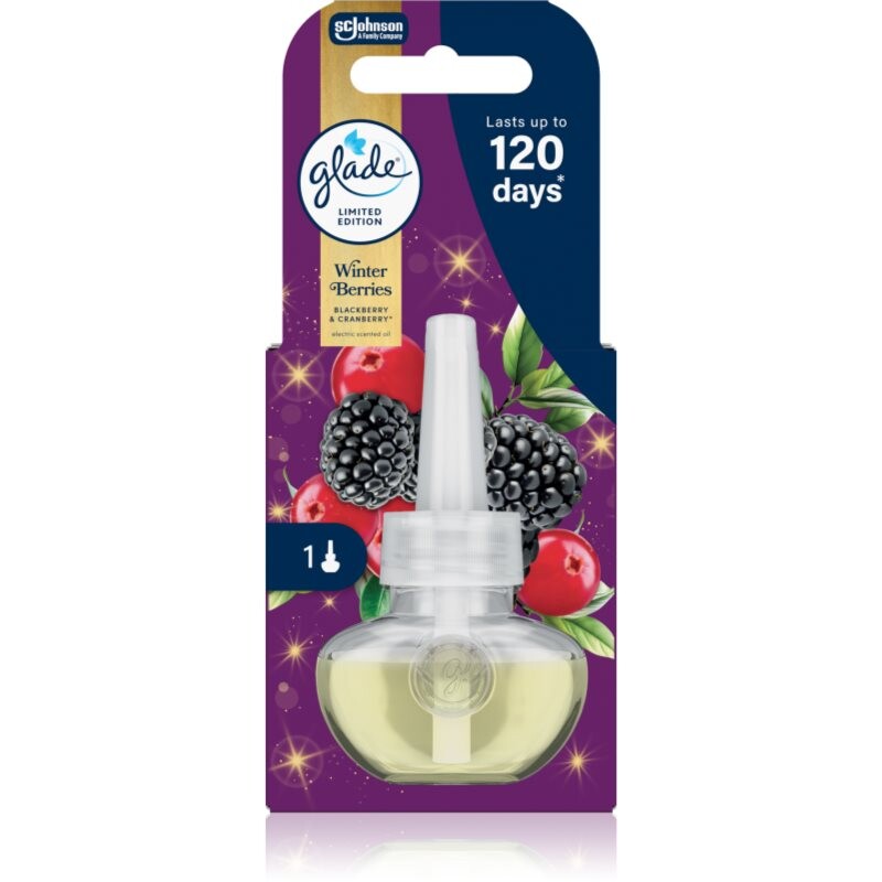 GLADE Winter Berries electric diffuser refill 20 ml