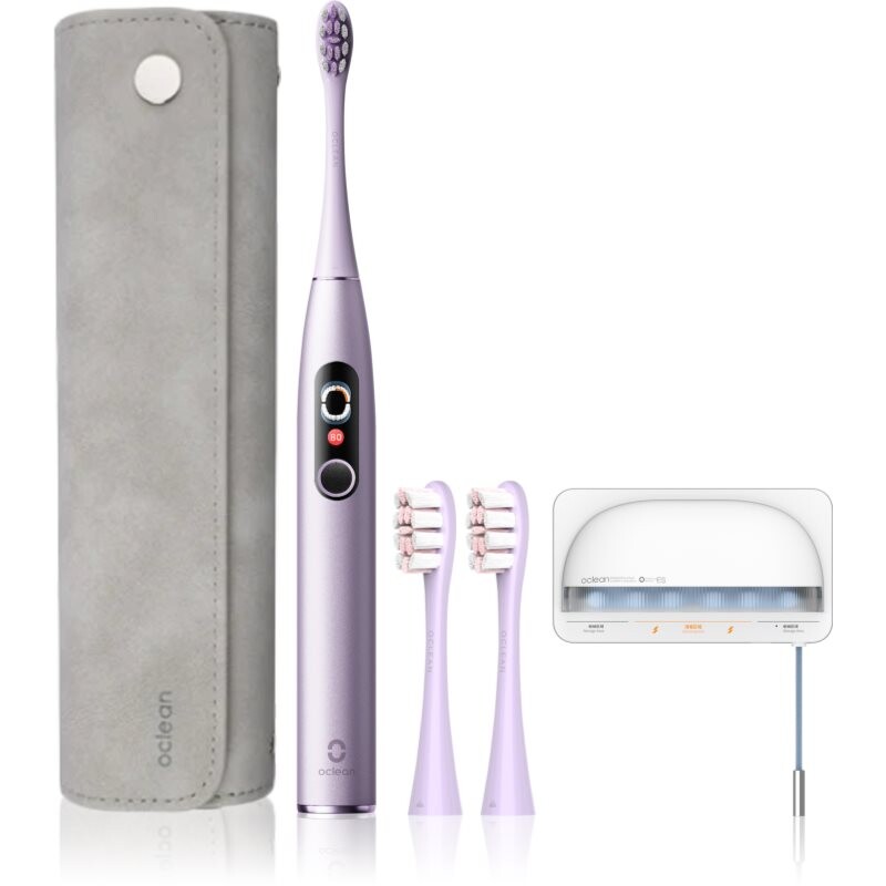 Oclean X Pro Digital Set dental care set Purple