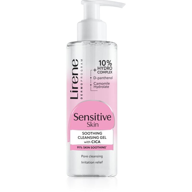 Lirene Sensitive skin micellar gel for sensitive skin 145 ml