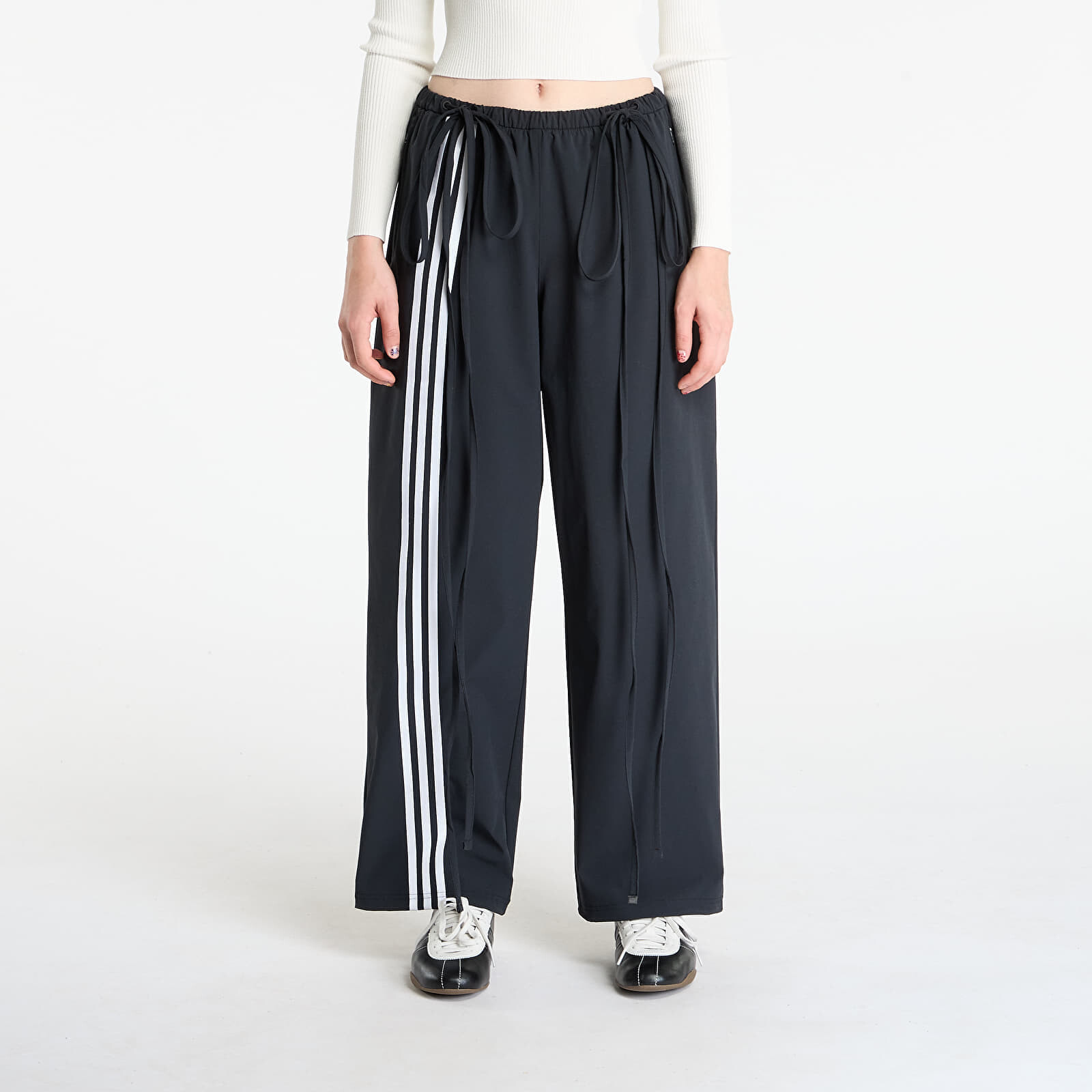 Pants adidas Ribbon Parachute Tracksuit Bottoms Black M