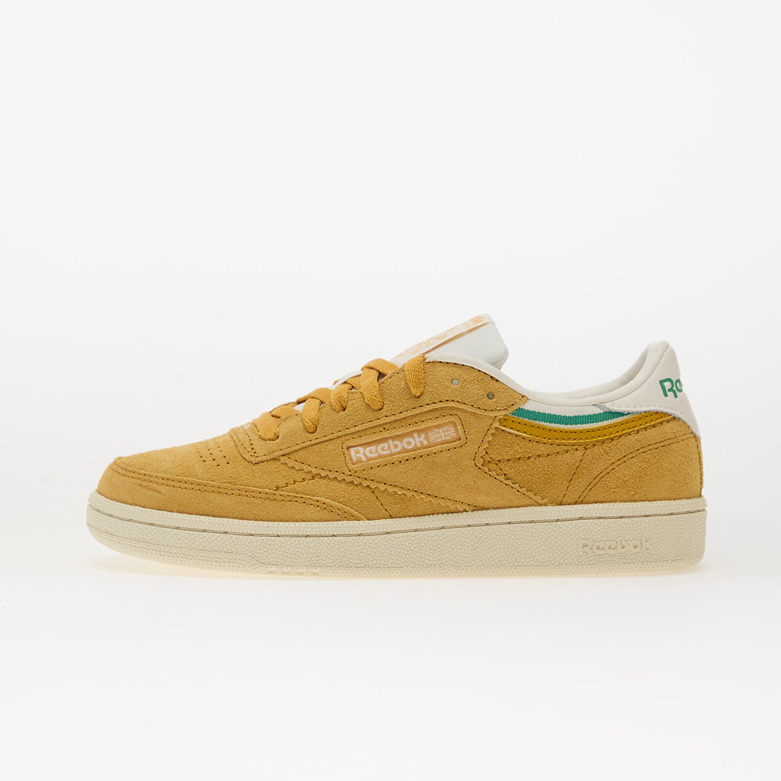 Sneakers Reebok Club C 85 Gritgold/ Chalk/ Upgradegreen UK 6.5