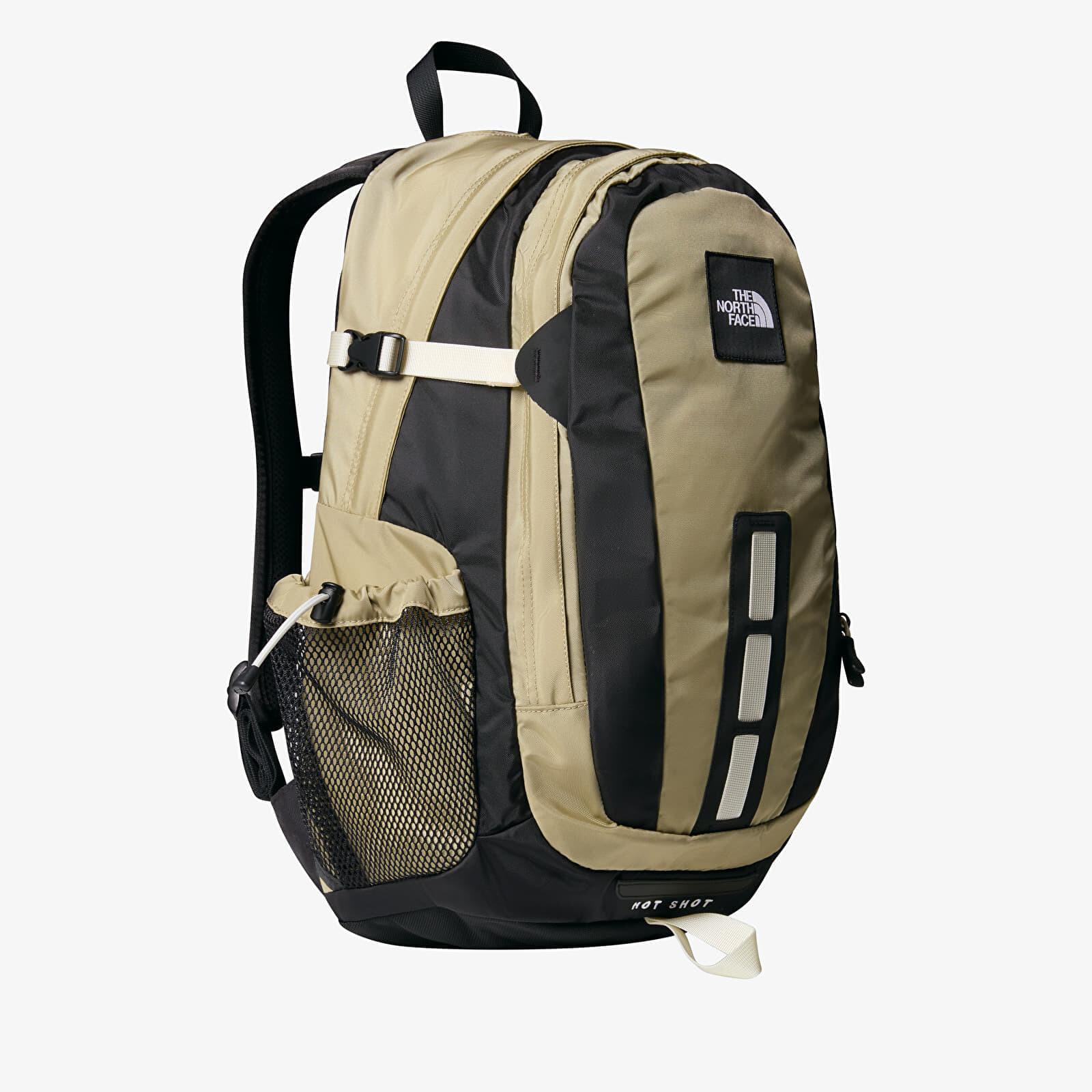 The North Face Hot Shot Se Backpack Flax/ White Dune/ TNF Black 30 l