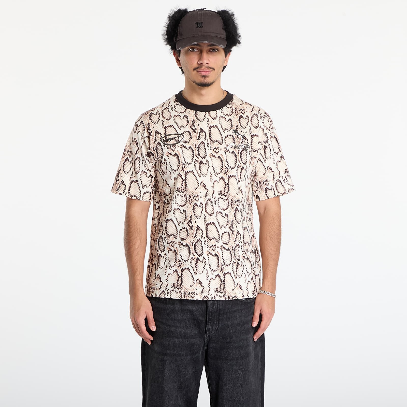 T-shirt Puma x A$AP ROCKY Snakeskin Tee Frosted Ivory AOP L