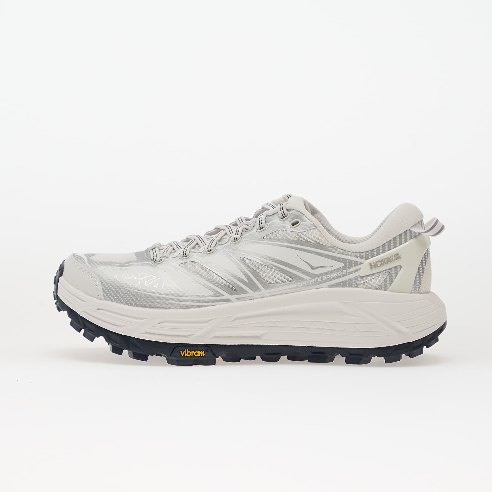 Sneakers Hoka® U Mafate Speed 2 White/ Silver UK 7.5