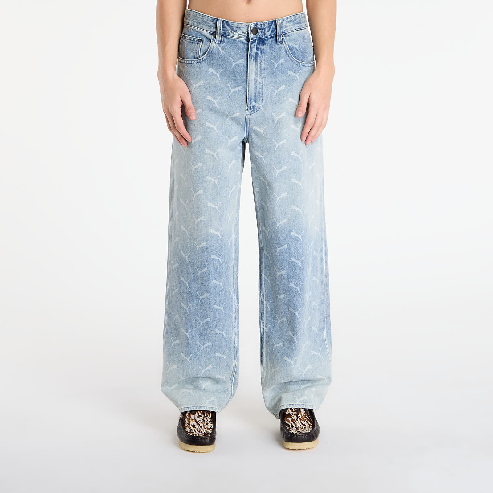 Jeans PUMA x A$AP ROCKY Laser Monogram Faded Denim/ AOP 30