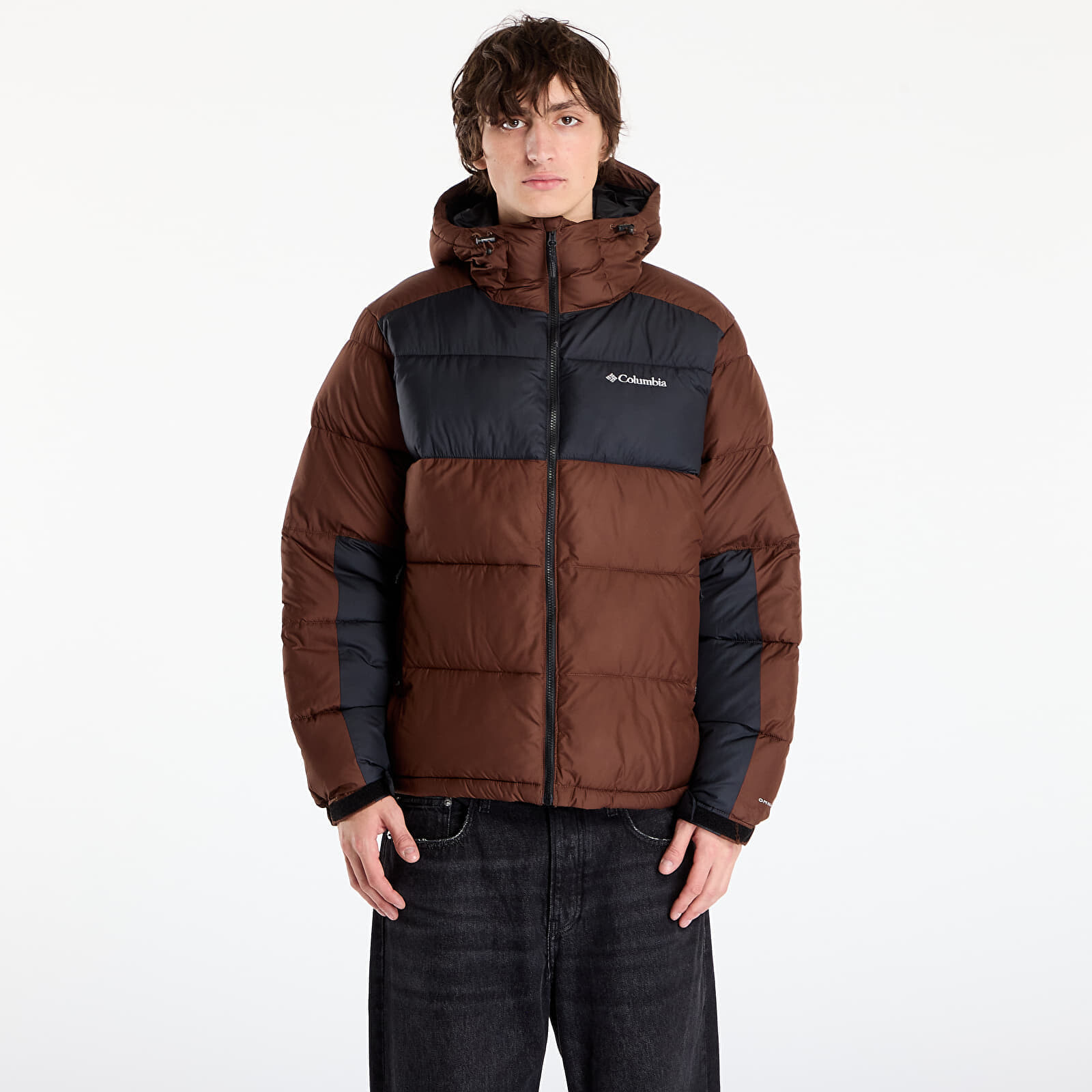 Jacket Columbia Pike Lake™ II Hooded Jacket Tobacco/ Black M