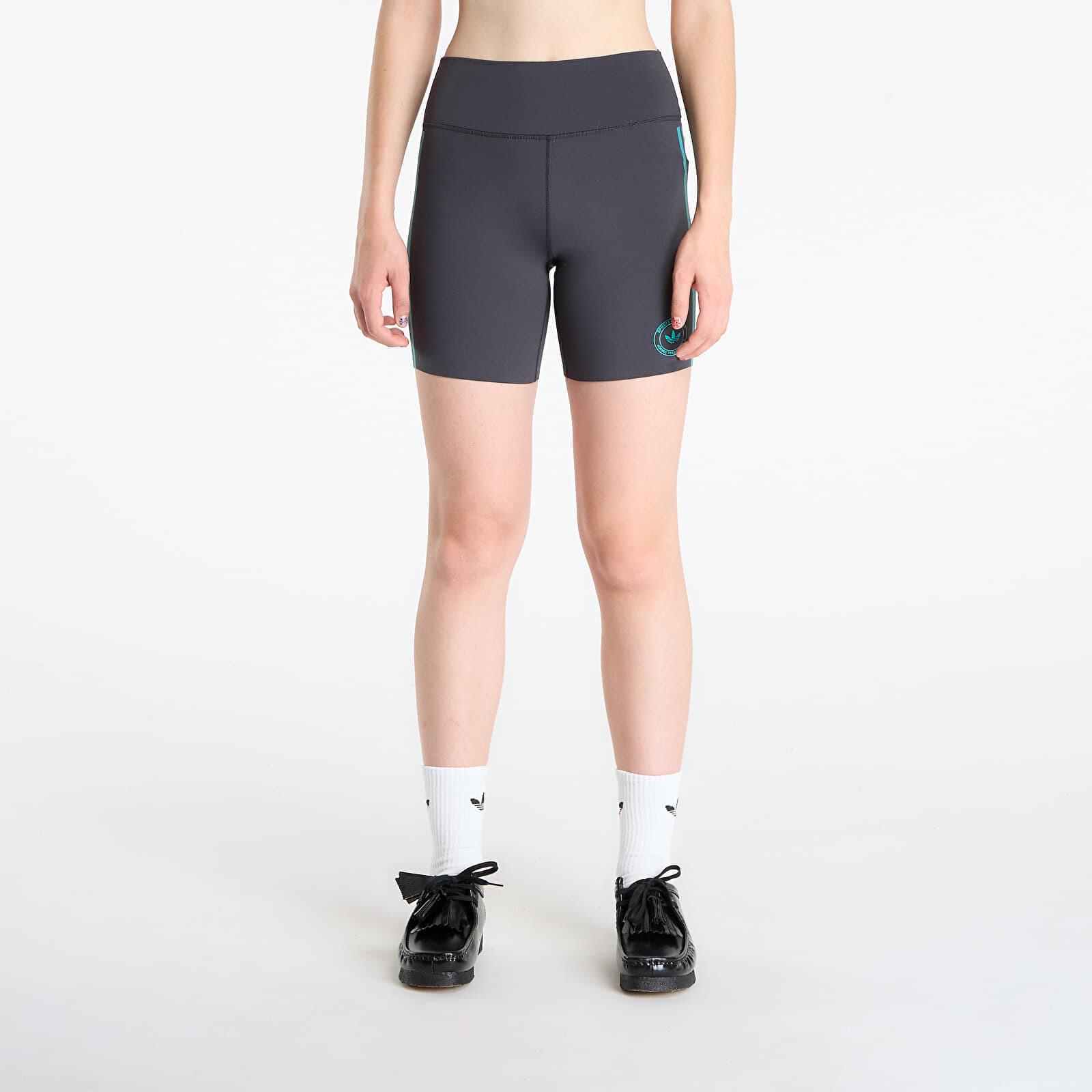 Pants adidas Sporty & Rich Short Legging Carbon S