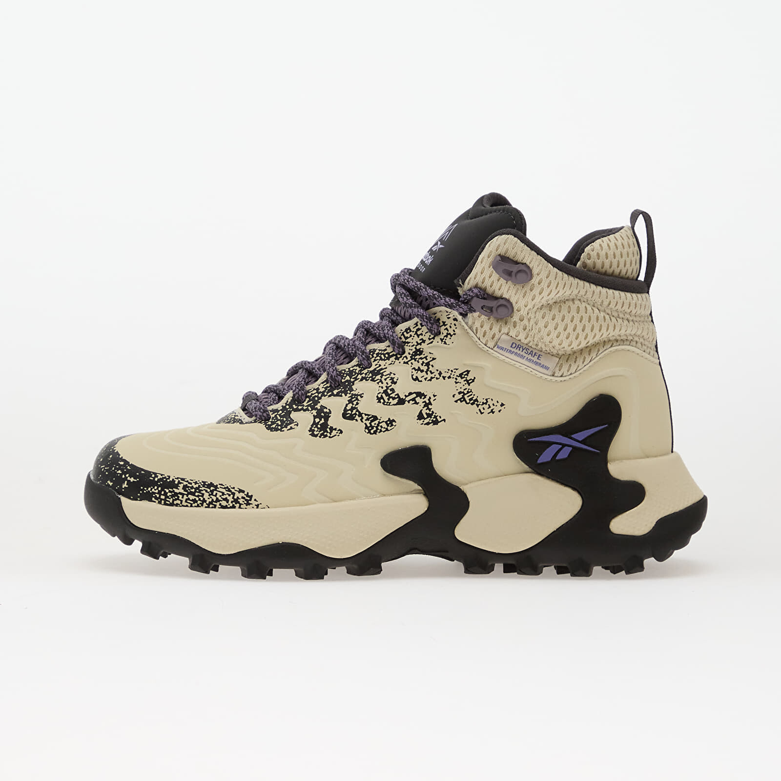 Sneakers Reebok Kitari Dmx Alabaster/ Washed Black/ Purple Fusion UK 6.5