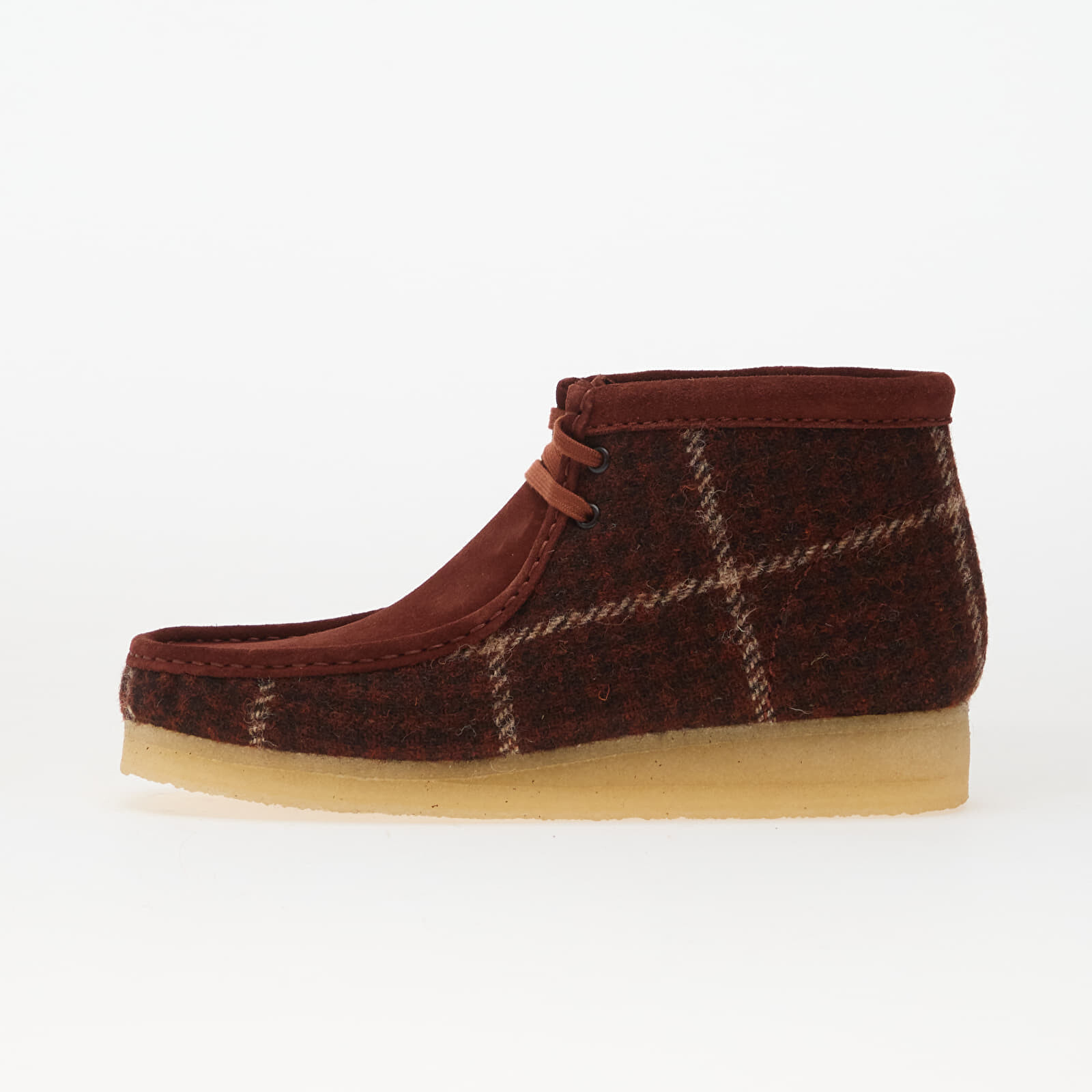 Sneakers Clarks Originals Wallabee Boot Rust Tweed Comb UK 7