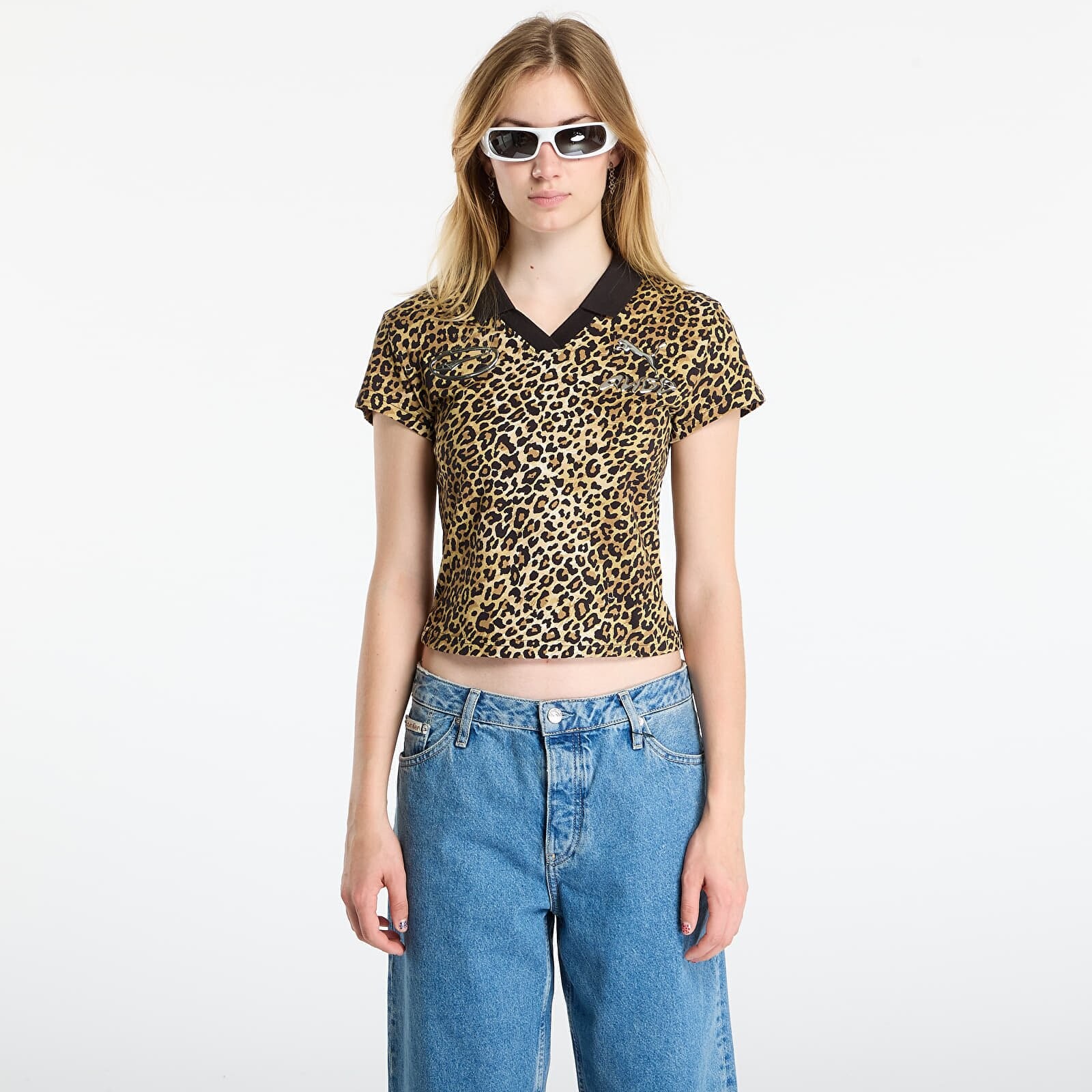 T-shirt PUMA x A$AP ROCKY Animal Baby Tee Warm Beige/ AOP S