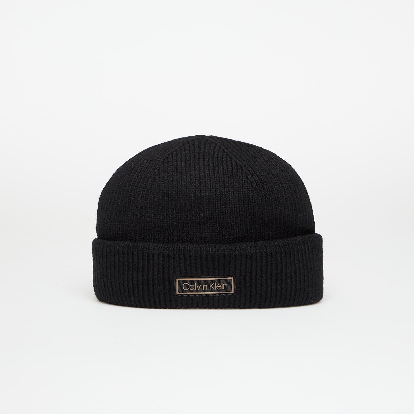 Calvin Klein Patch Chunky Rib Doc Hat Black Universal