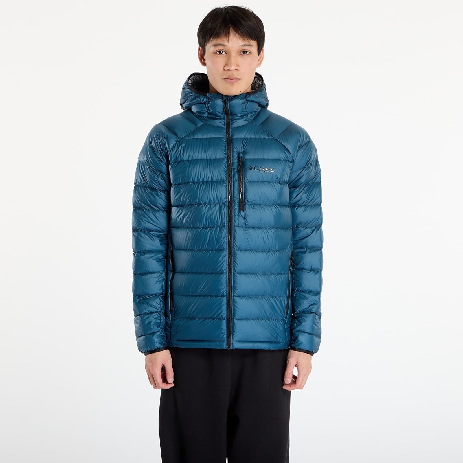 Jacket Columbia Arctic Crest™ Down Hooded Jacket Everblue S