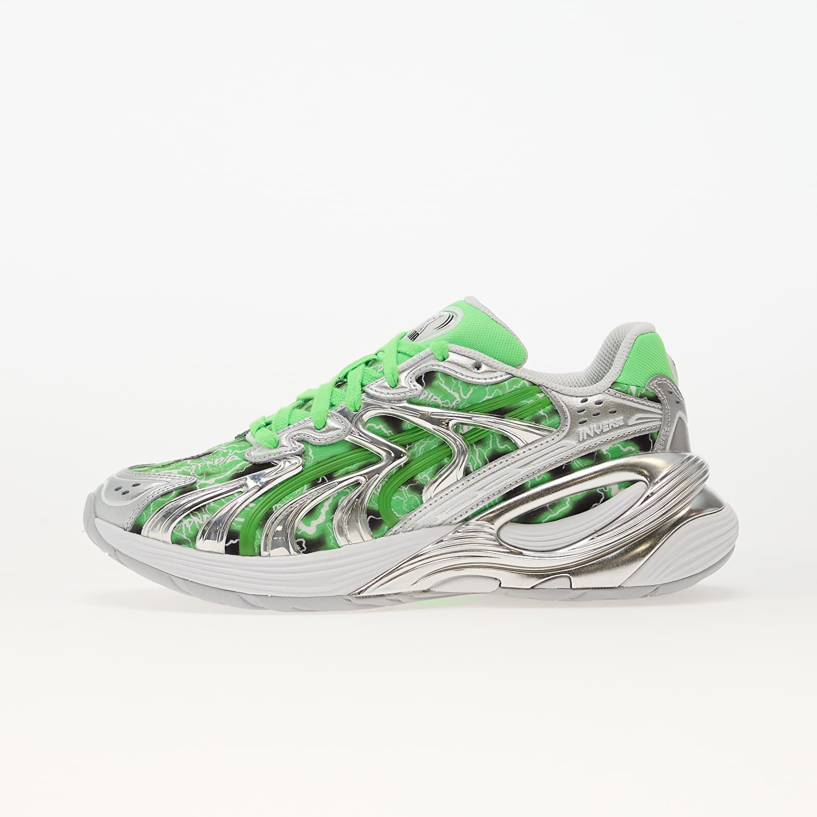 Sneakers Puma x RIPNDIP Inverse Puma Silver-Fluro Green Pes UK 10