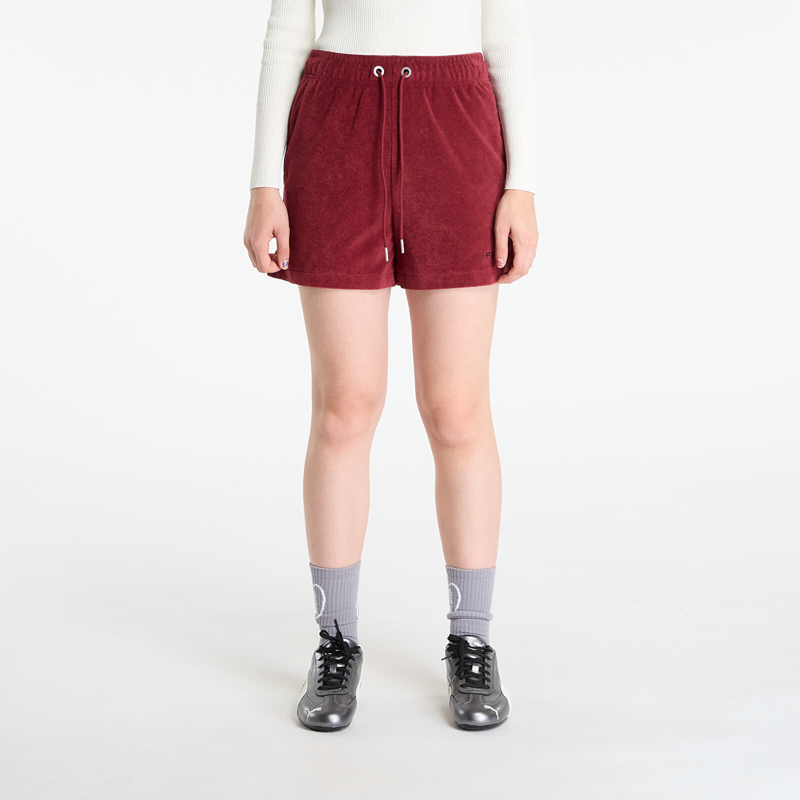 Shorts PUMA x FENTY Towel Terry Track Short Team Regal Red M