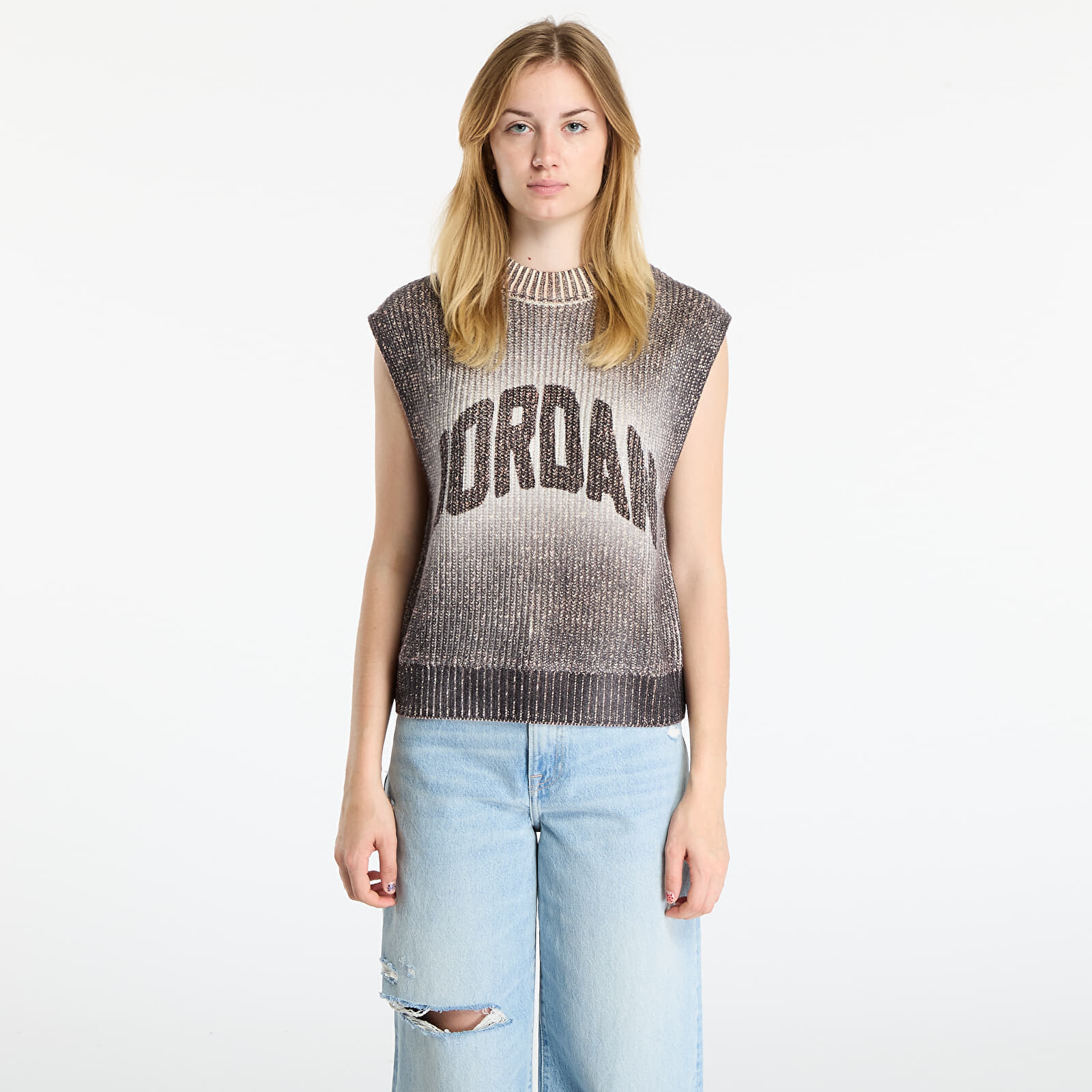 Vest Jordan Flight Women's Knit Vest Off Noir M