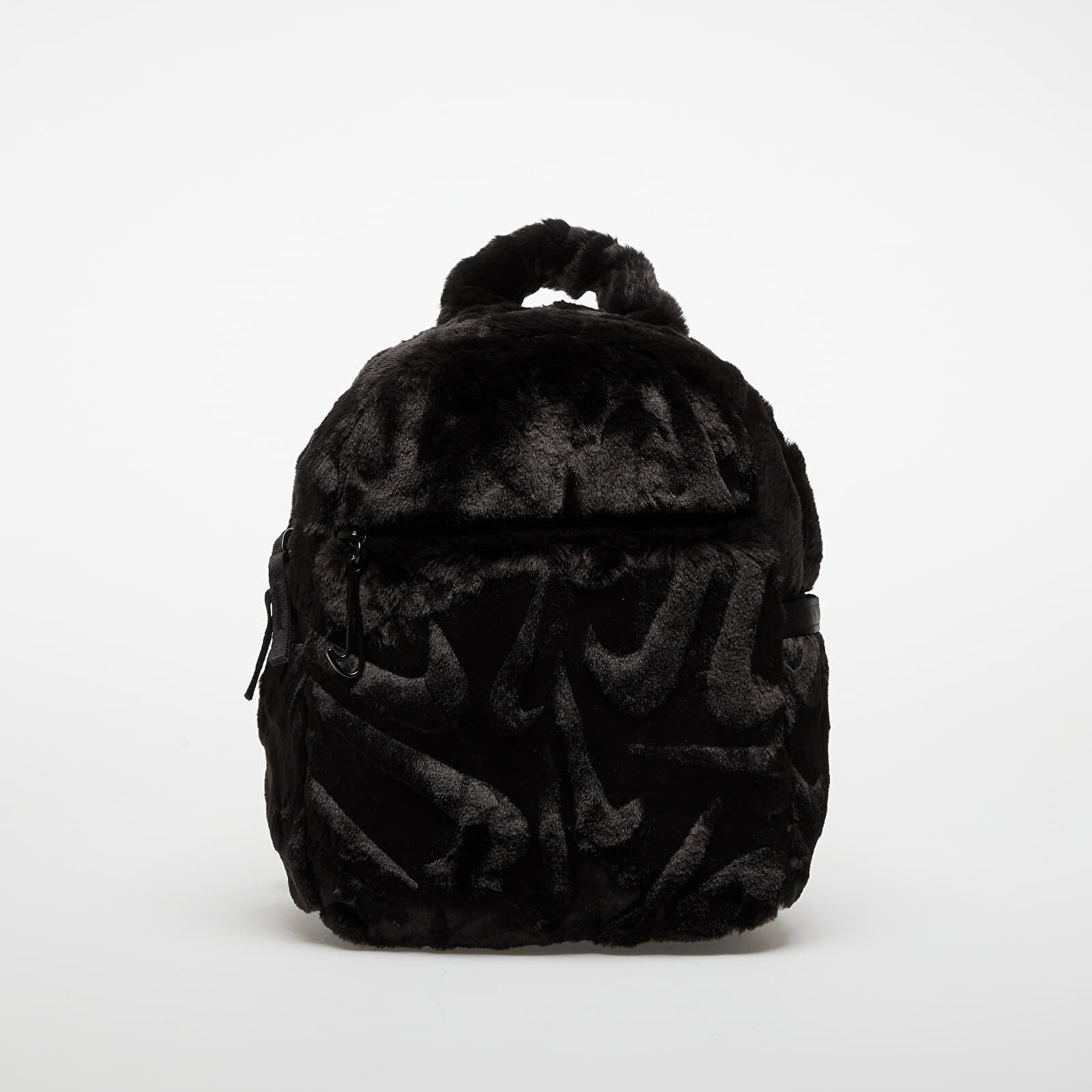Nike Sportswear Futura Faux Fur Mini Backpack (6L) Black/ Black/ Black Universal