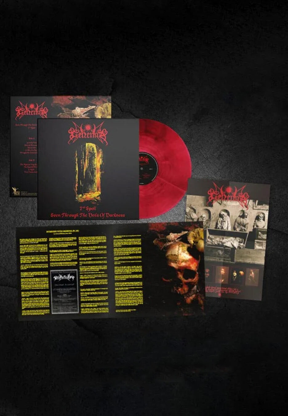 Gehenna - Seen Through The Veils Of Darkness Ltd. Red - Colored Vinyl