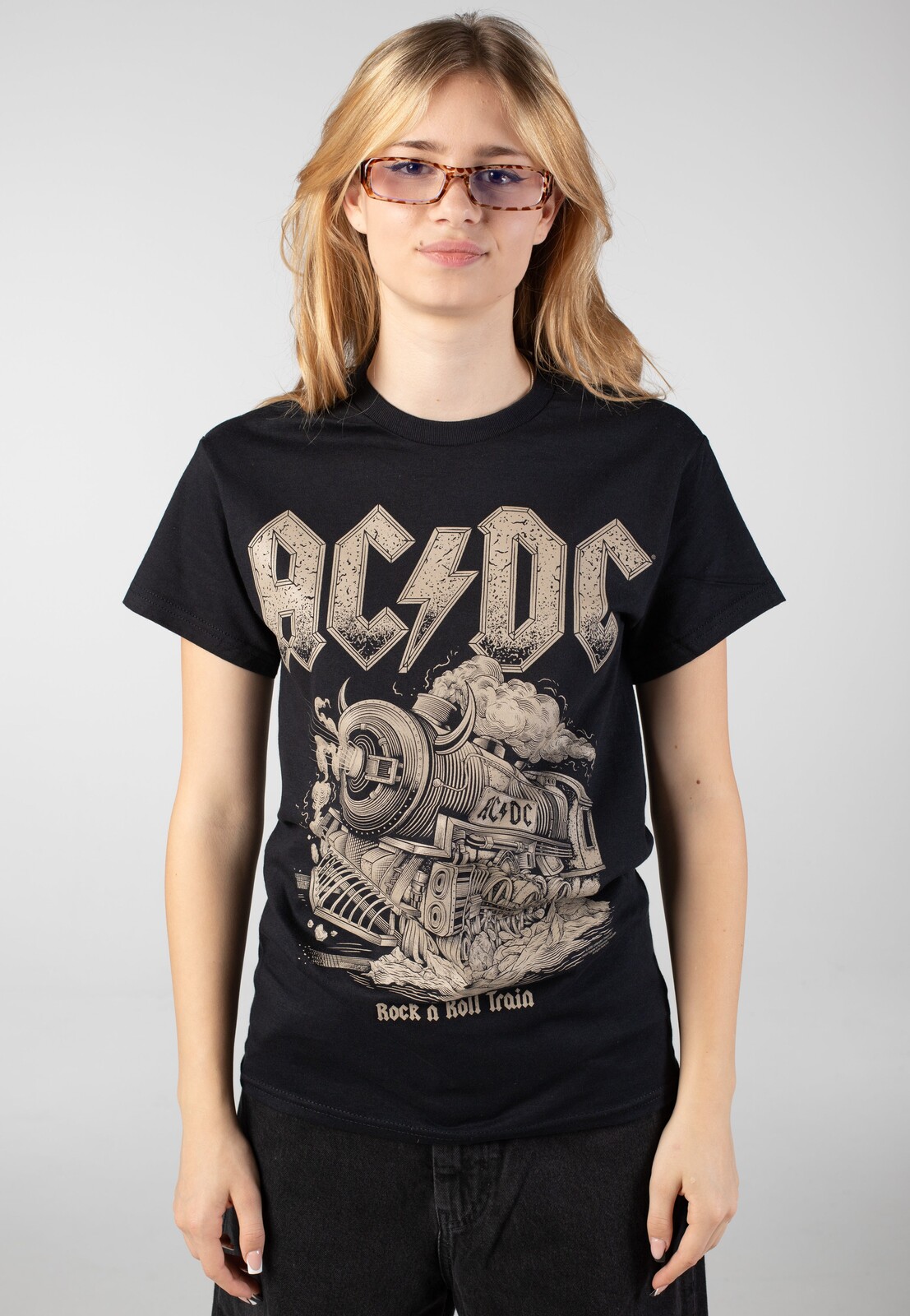 AC/DC - Rock N Roll Train - T-Shirt - black - L - Jersey