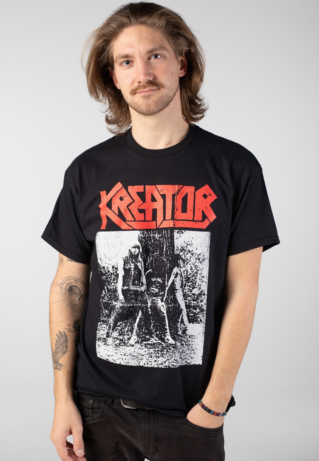 Kreator - Vintage Photo - T-Shirt - black - L - 100% Cotton,Jersey