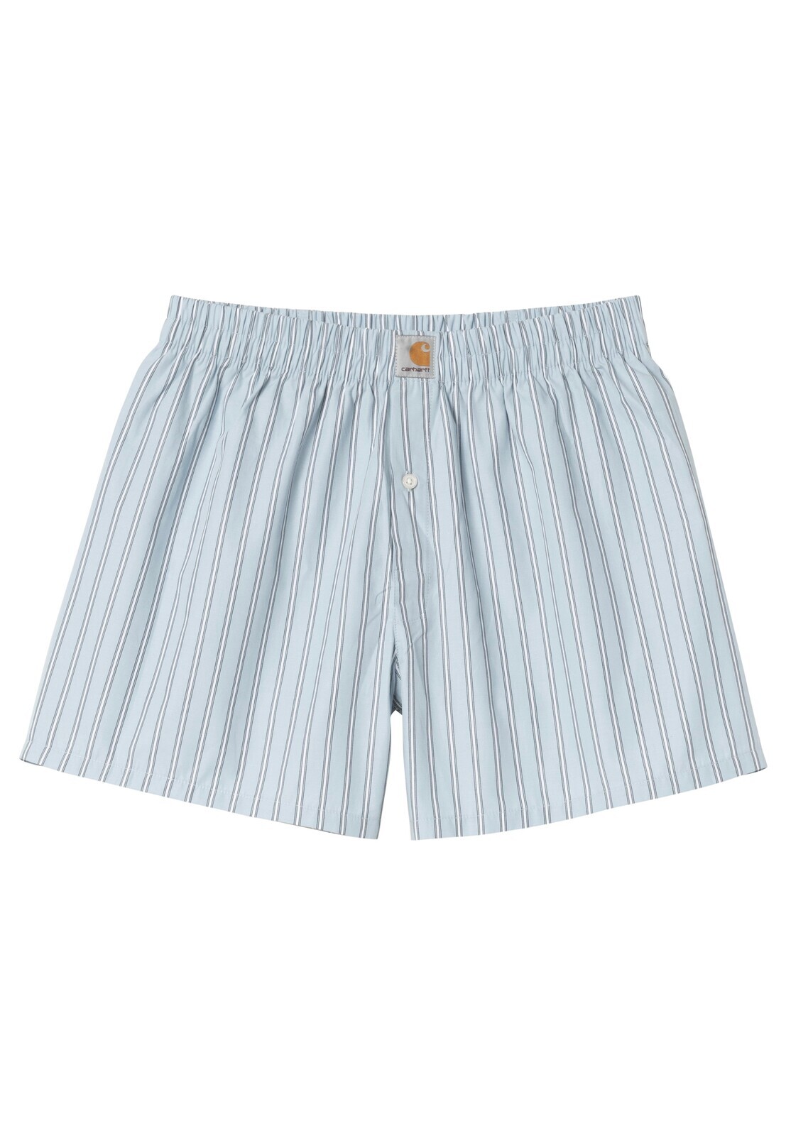 Carhartt WIP - Cotton Grimsby Stripe/Blue Fog - Boxershorts - black - L - 100% Cotton,Cotton