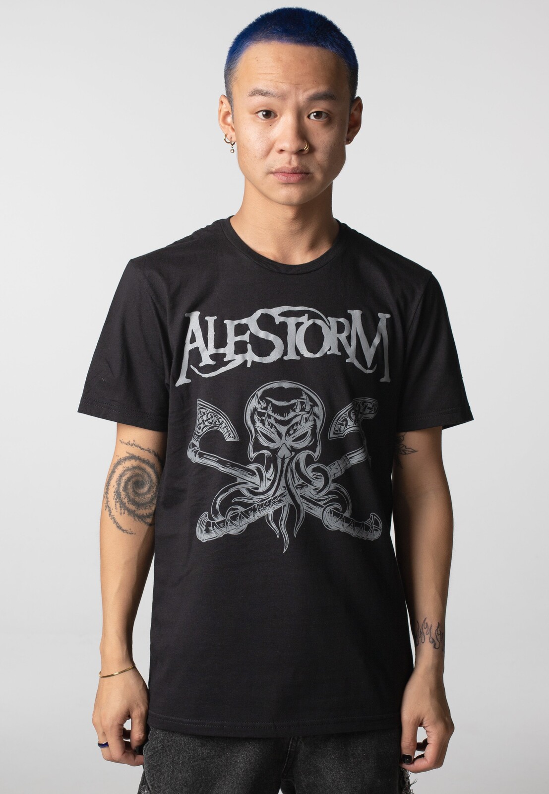 Alestorm - Skull - T-Shirt - black - L - Jersey