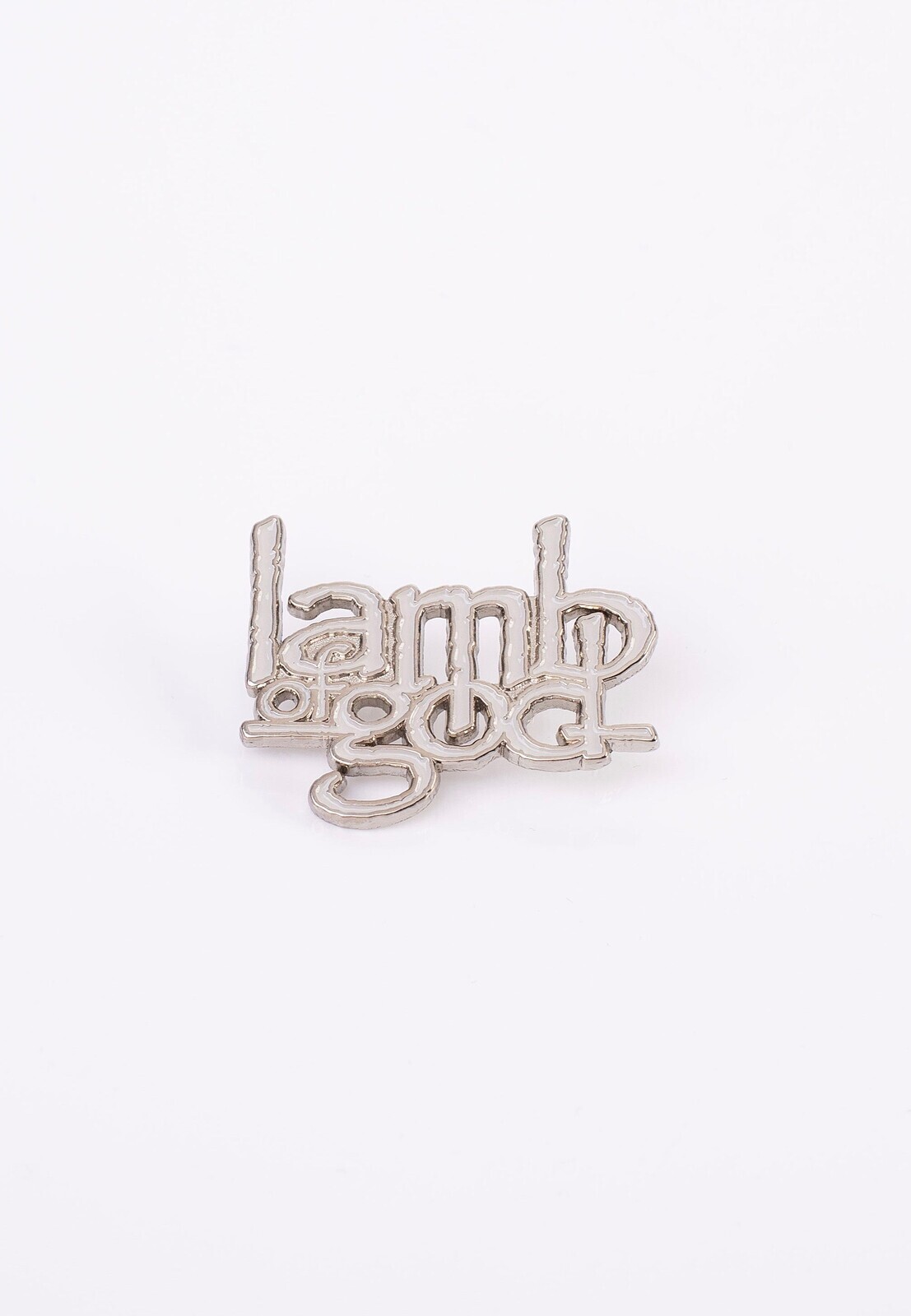 Lamb Of God - Logo - Pin - grey - Onesize - Metal,Metal