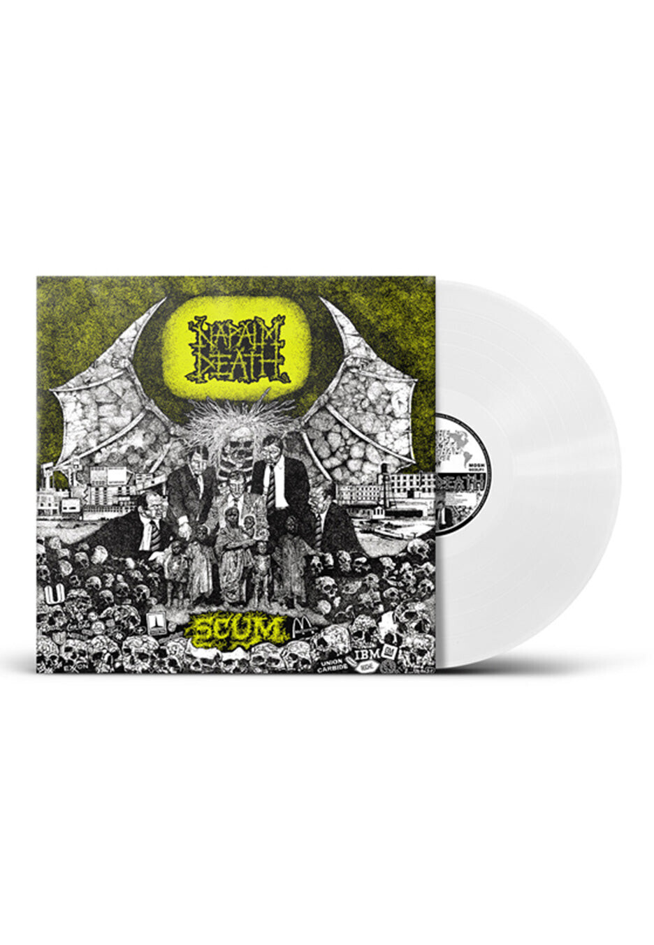 Napalm Death - Scum Ltd. White - Colored Vinyl
