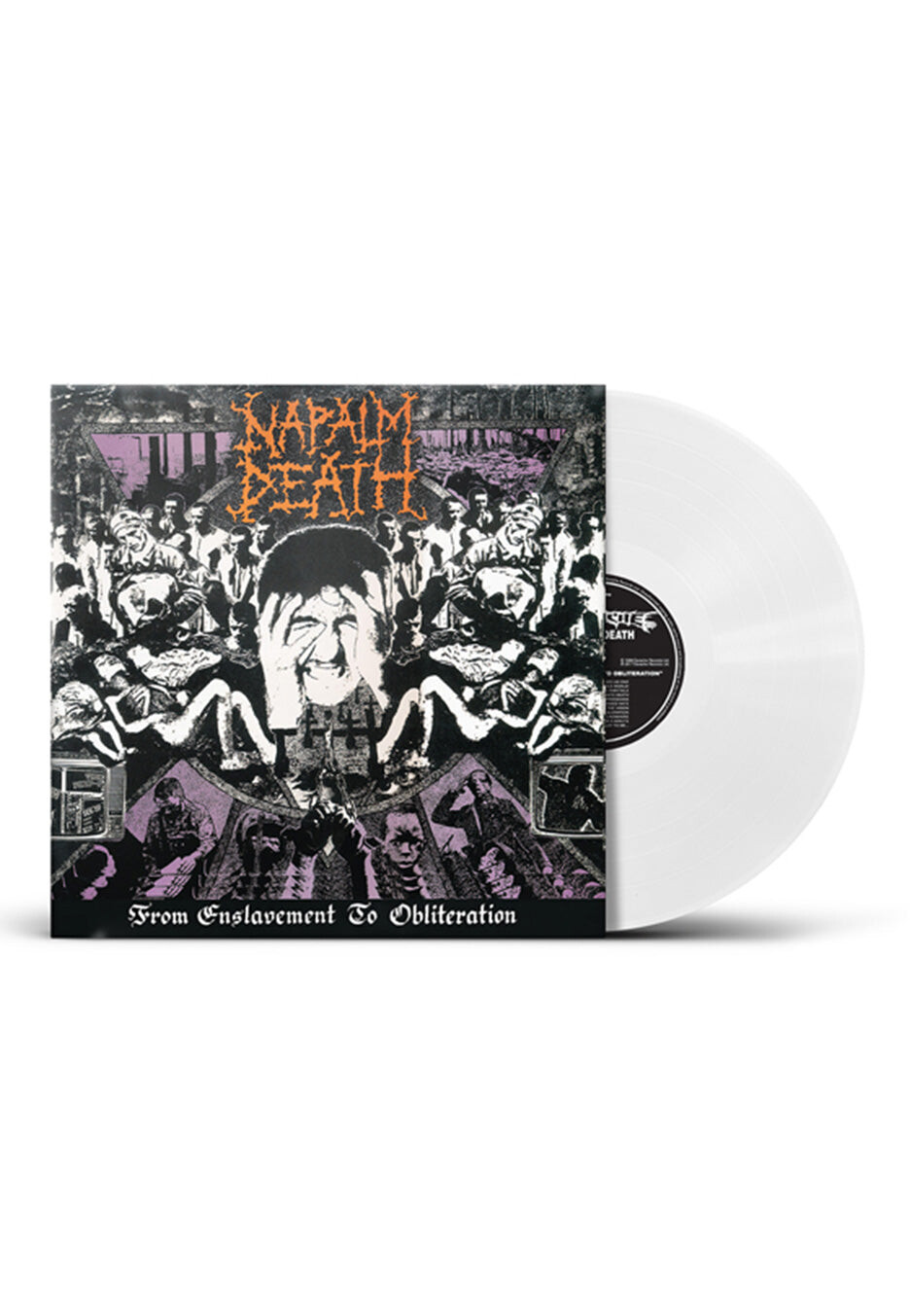 Napalm Death - From Enslavement To Obliteration Ltd. White - Colored Vinyl