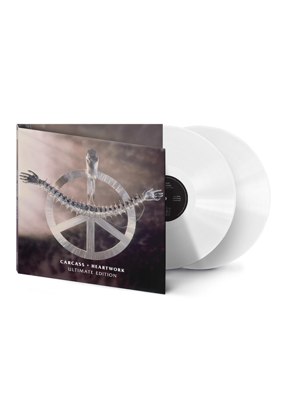 Carcass - Heartwork - Ultimate Ltd. White - Colored 2 Vinyl