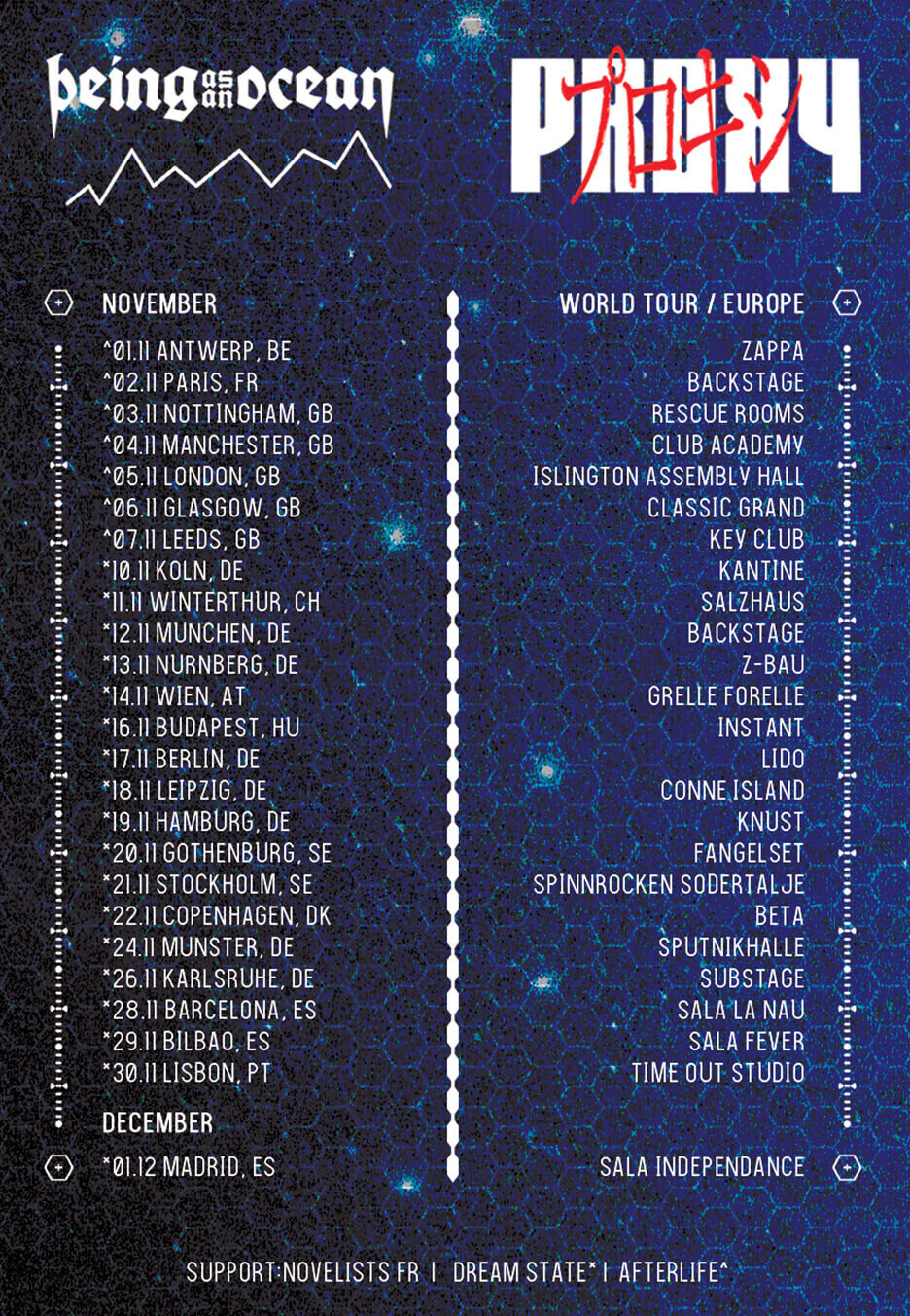 Being As An Ocean - 10.11.2019 Köln - Ticket