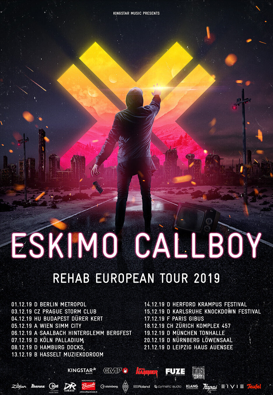 Eskimo Callboy - 01.12.2019 Berlin - Ticket