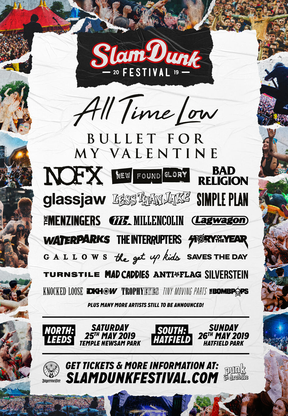 Slam Dunk Festival - 25.05.2019 Leeds Festival - Ticket