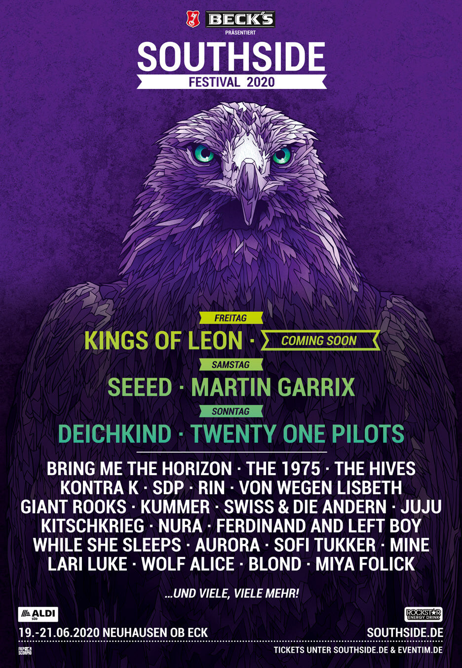 Southside Festival - 19./20./21.06.2020 Southside - Ticket