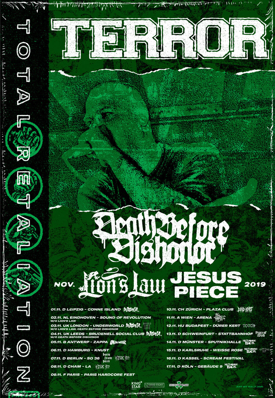 Terror - 13.11.2019 Schweinfurt - Ticket