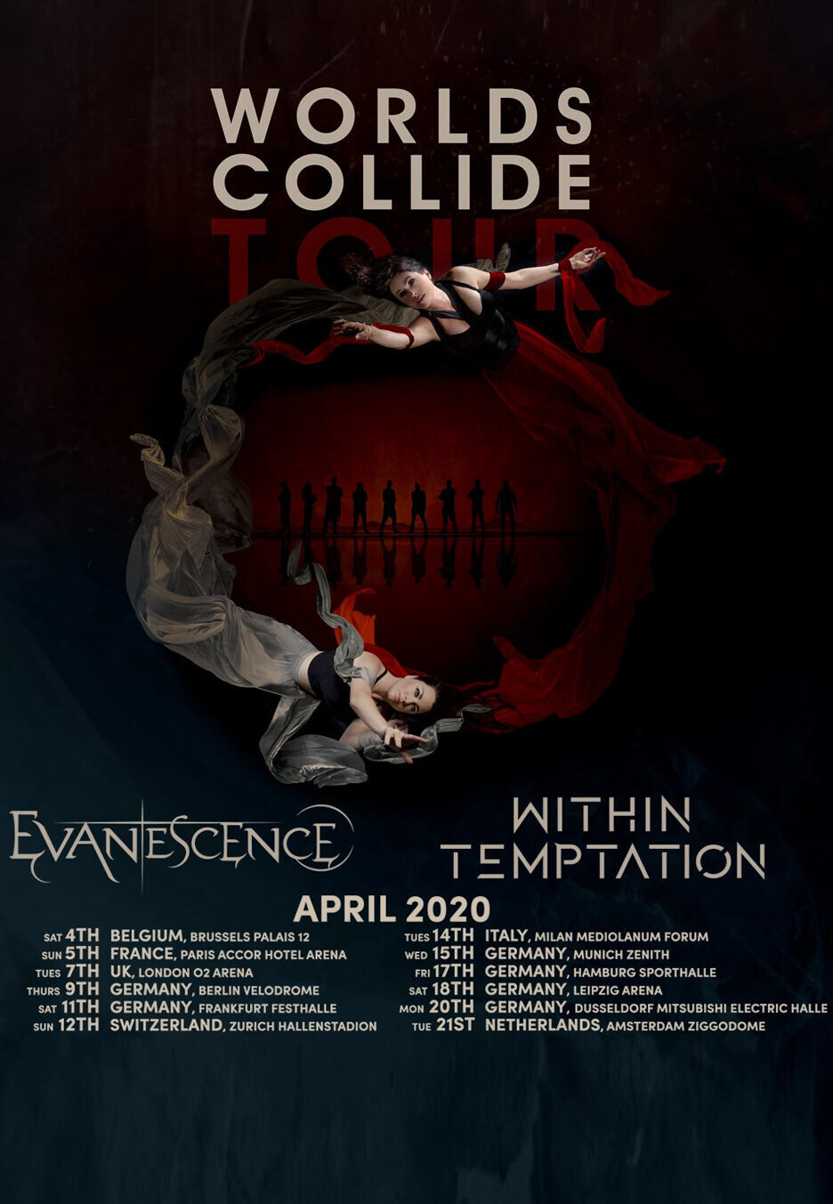 Evanescence & Within Temptation - 09.04.2020 Berlin - Ticket