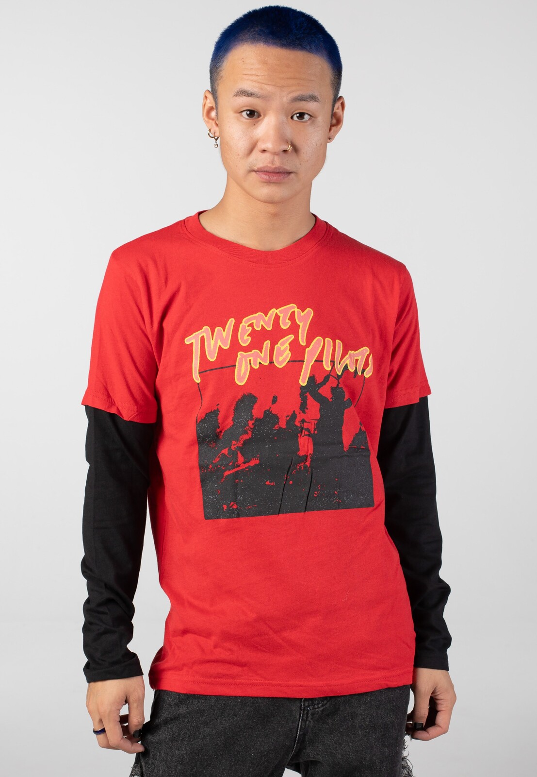 Twenty One Pilots - Live Scribble - Longsleeve - multicolored - L - Jersey